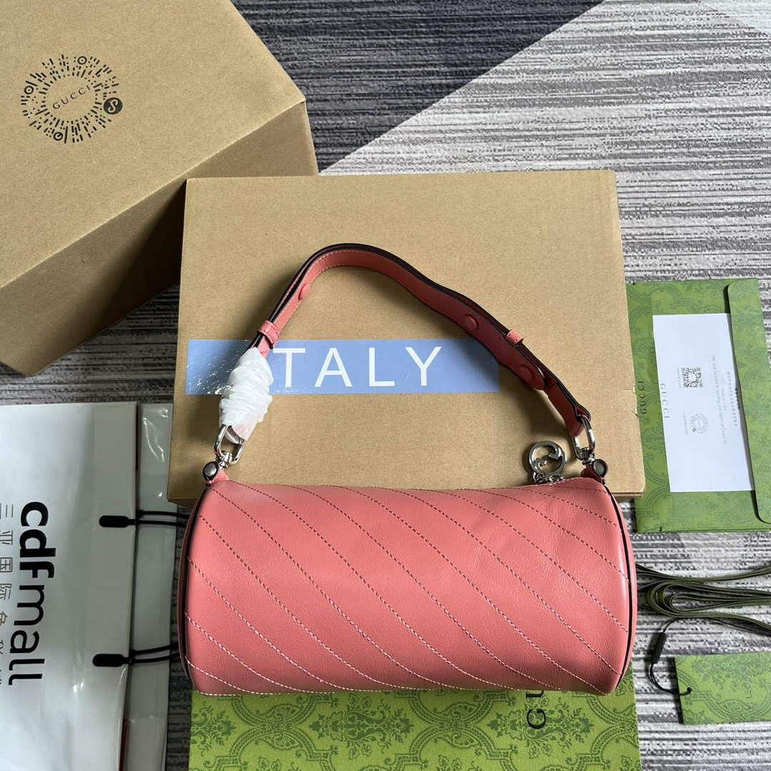 Gucci 760169 Gucci Blondie Small Shoulder Bag Pink
