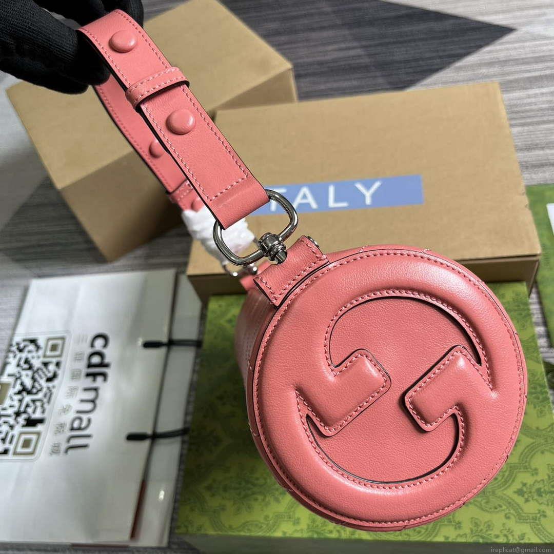 Gucci 760169 Gucci Blondie Small Shoulder Bag Pink