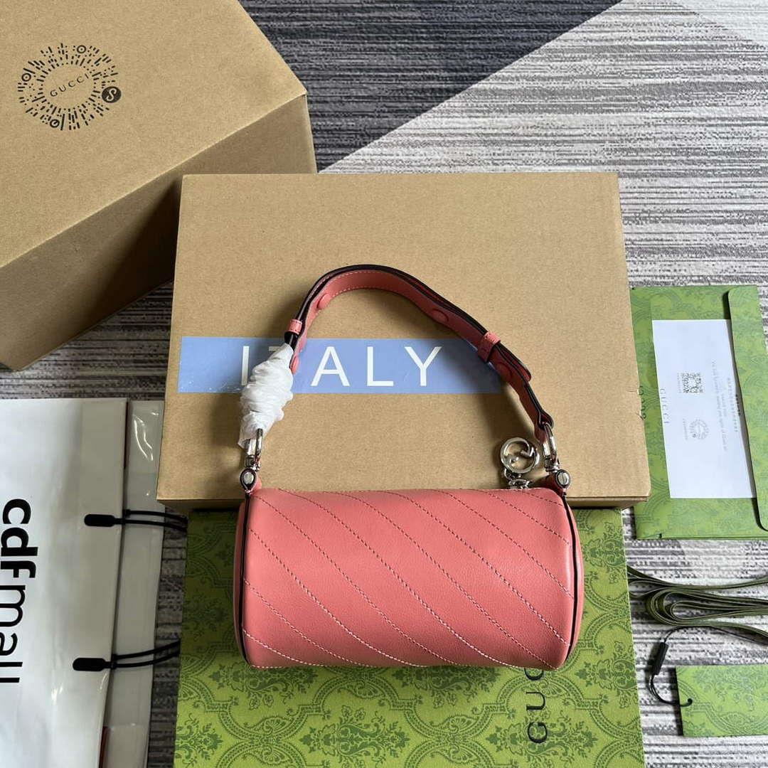 Gucci 760170 Gucci Blondie Mini Shoulder Bag Pink