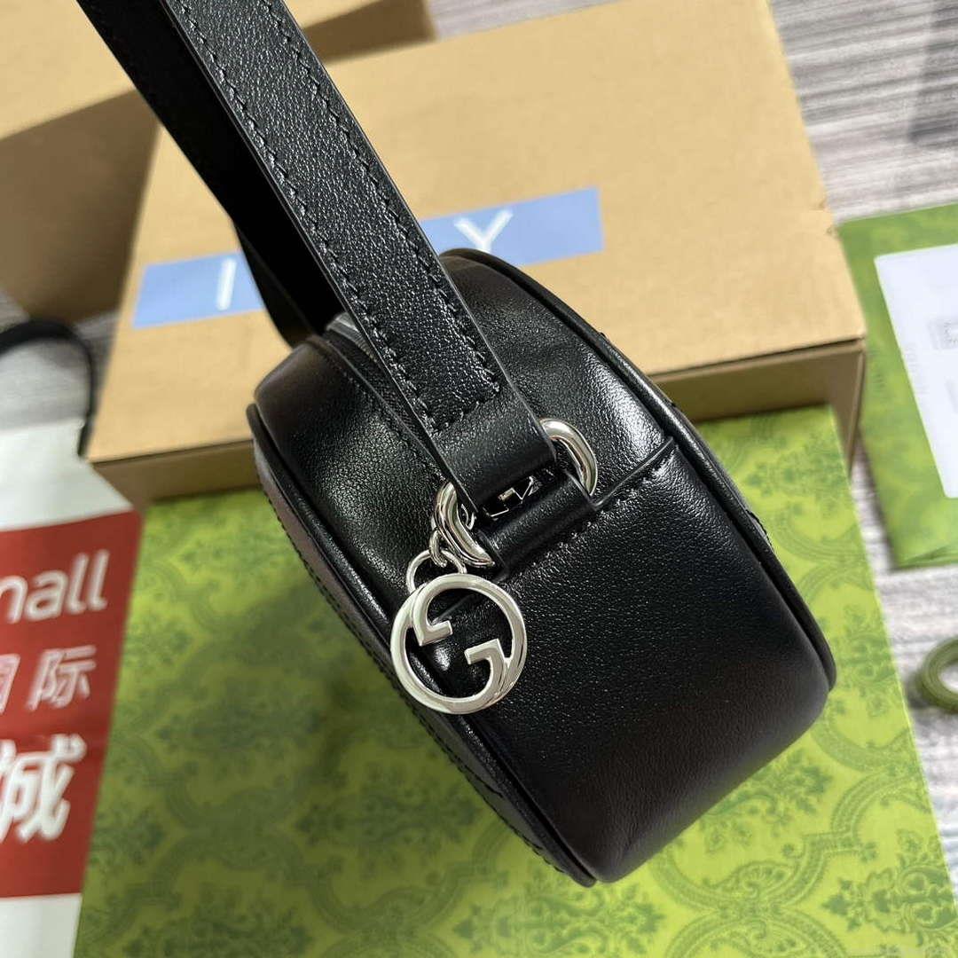 Gucci 760175 Blondie Mini Shoulder Bag Black