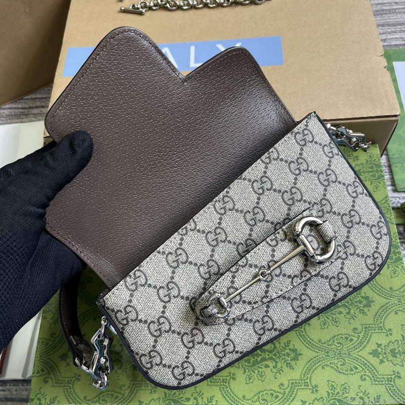 Gucci 774209 Gucci Horsebit 1955 Mini Shoulder Bag