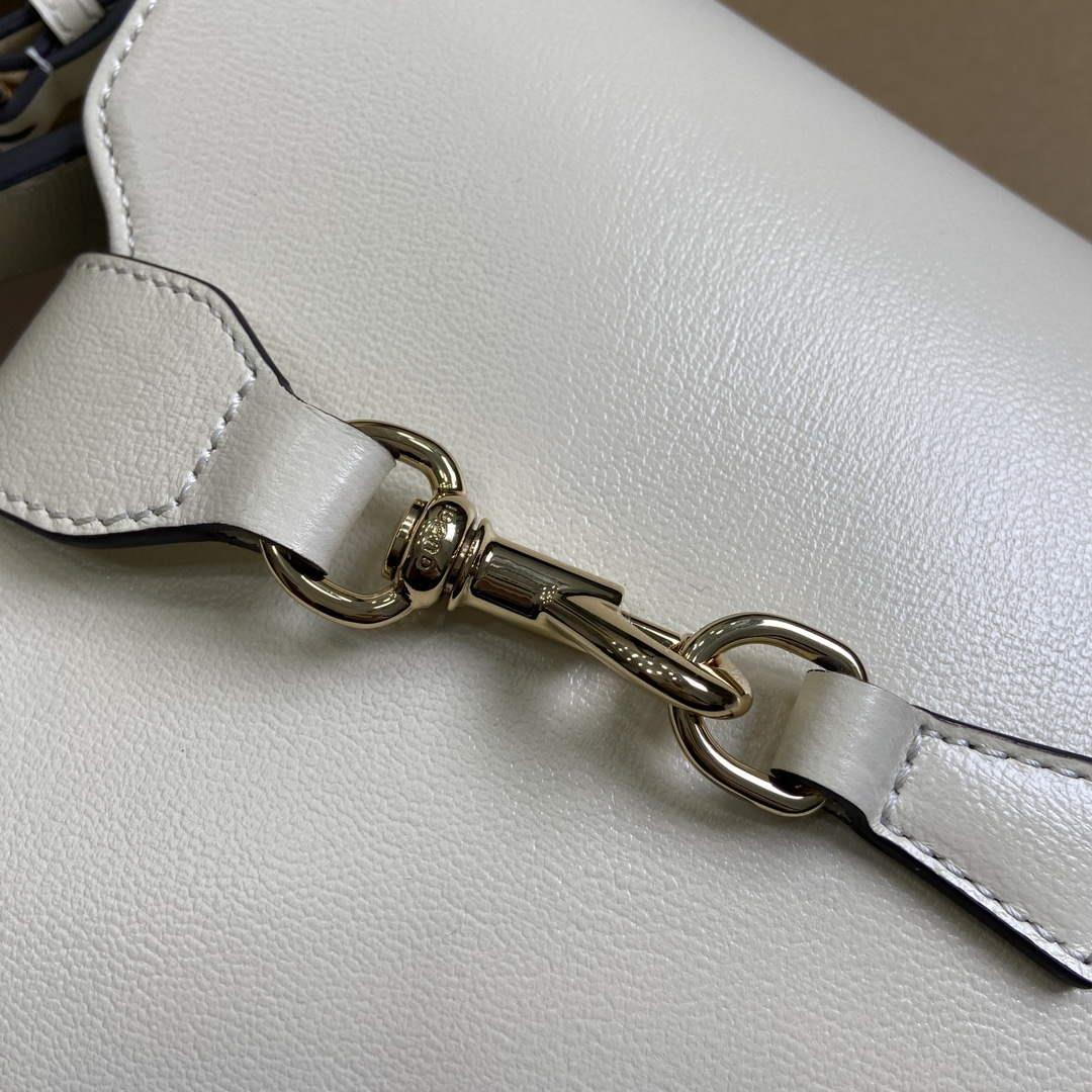 Gucci 782908 Mini Bucket Shoulder Bag Ivory