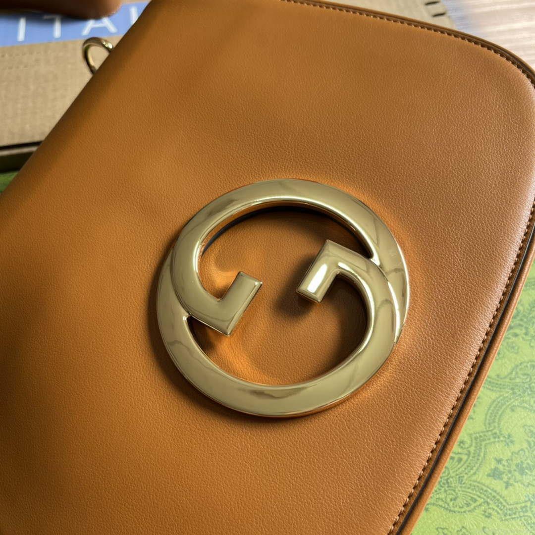 Gucci Blondie Medium top handle bag 721172 Brown