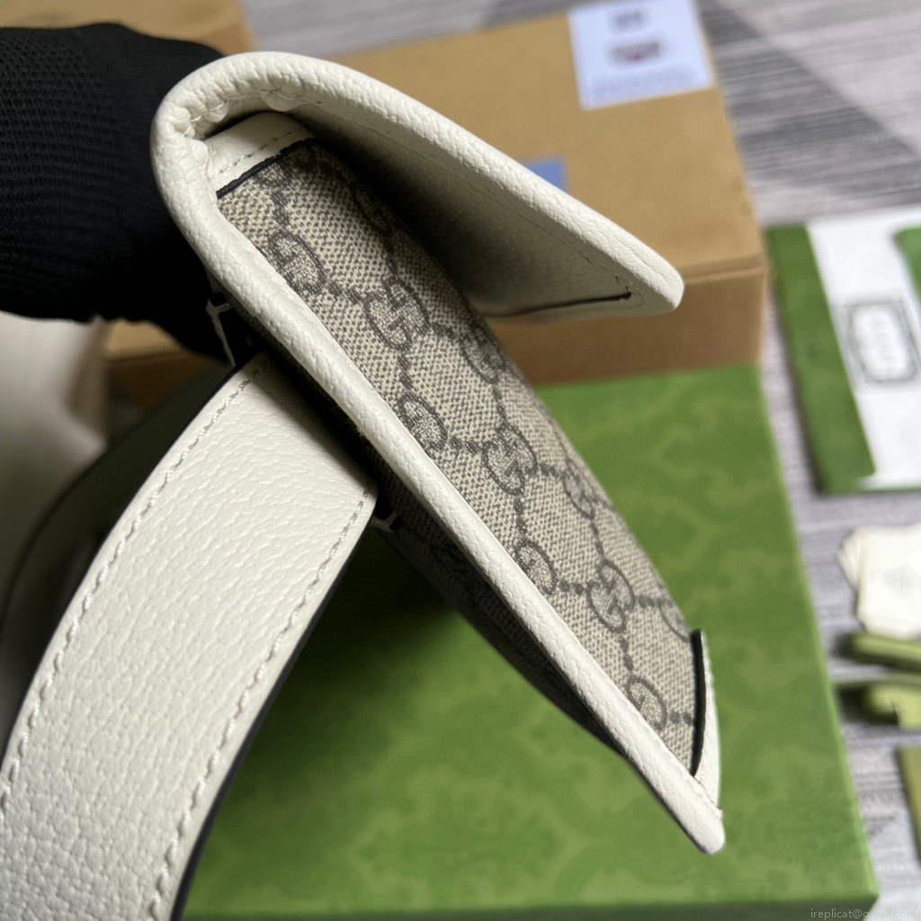 Gucci ‎674081 Ophidia belt bag White