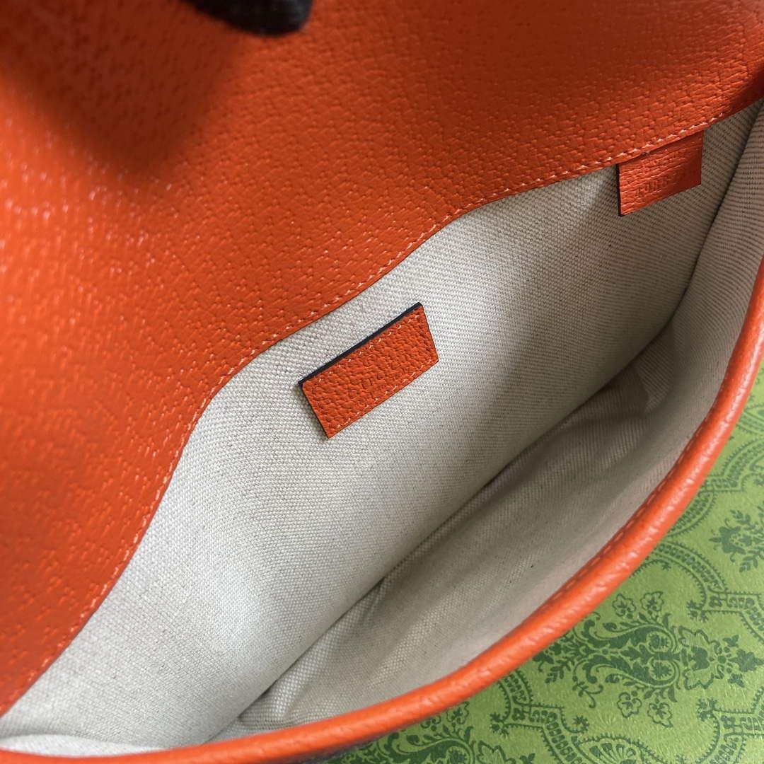 Gucci 752597 Ophidia GG Small Belt Bag Orange