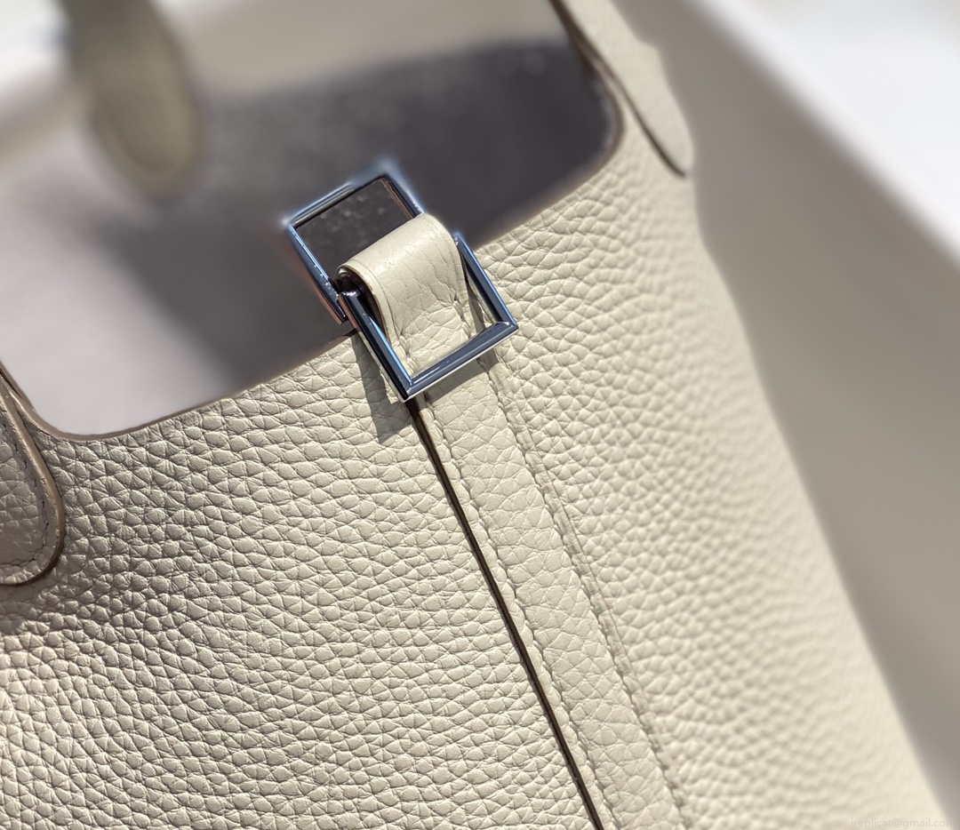 Hermes H056289 Picotin Lock 18 22 Bag H330013 Silver