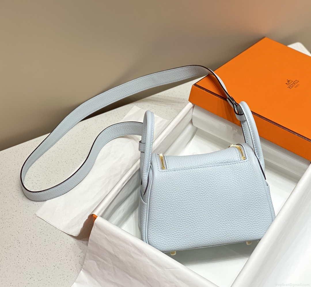 Hermes H079086CK18 Lindy Mini Bag 19cm Semi-manual H231901