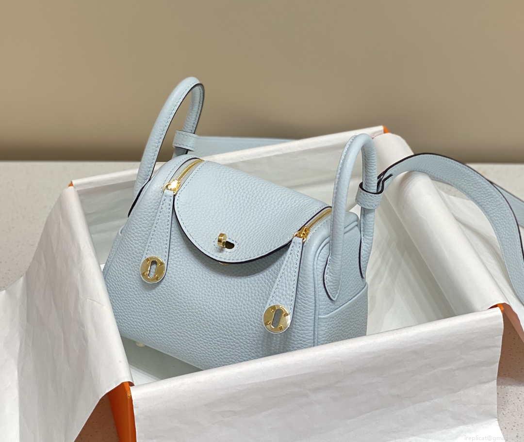 Hermes H079086CK18 Lindy Mini Bag 19cm Semi-manual H231901