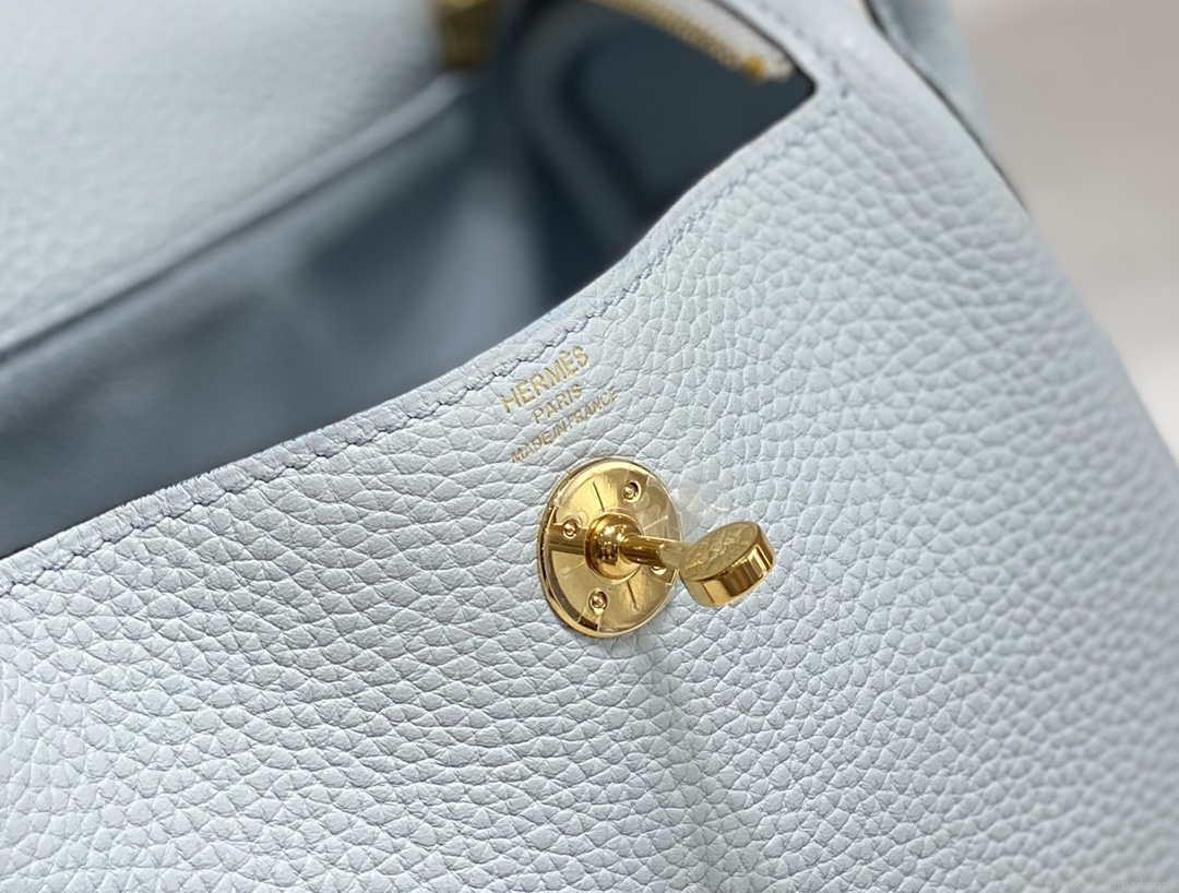 Hermes H079086CK18 Lindy Mini Bag 19cm Semi-manual H231901