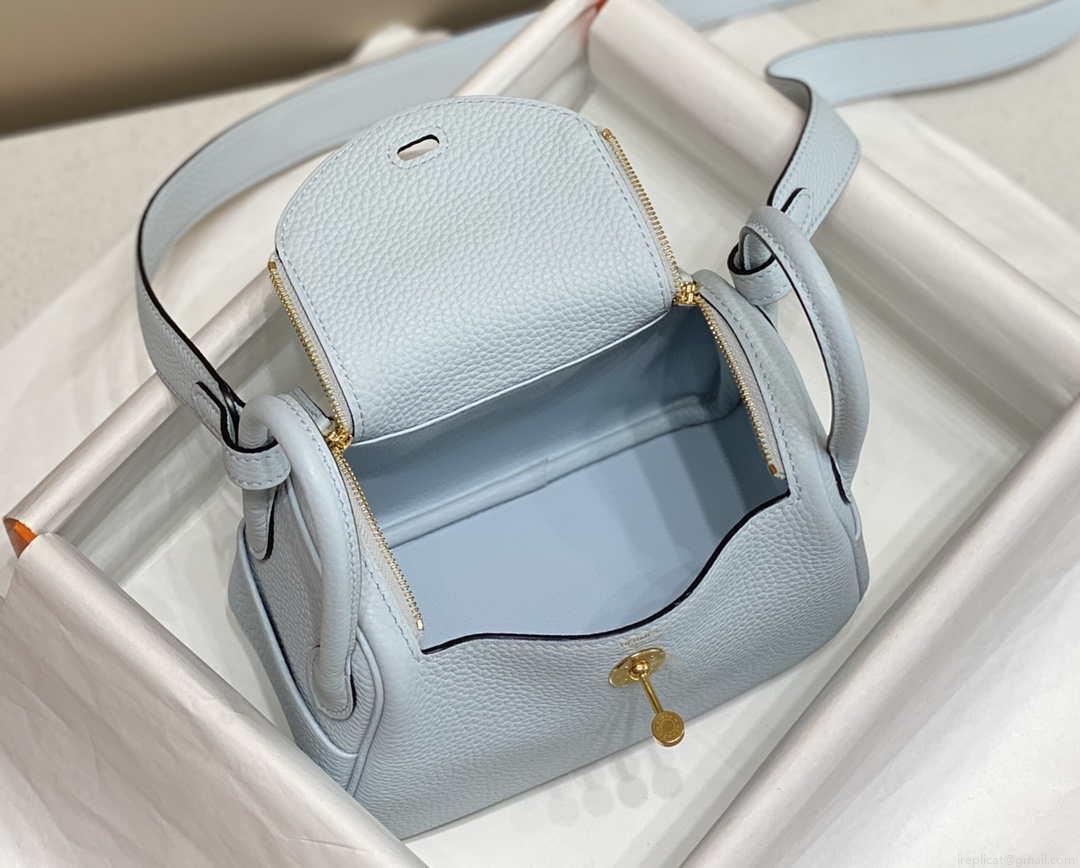 Hermes H079086CK18 Lindy Mini Bag 19cm Semi-manual H231901