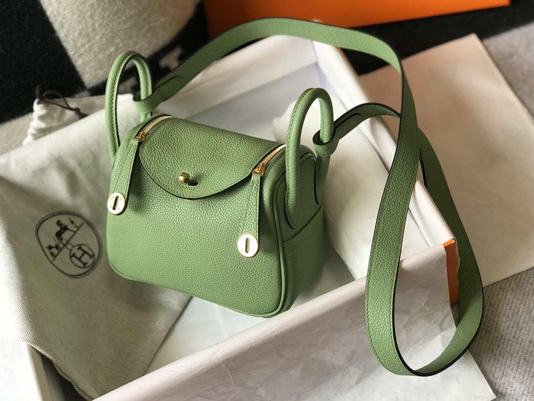 Hermes H079086CK18 Lindy Mini Bag 19cm Semi-manual H231904