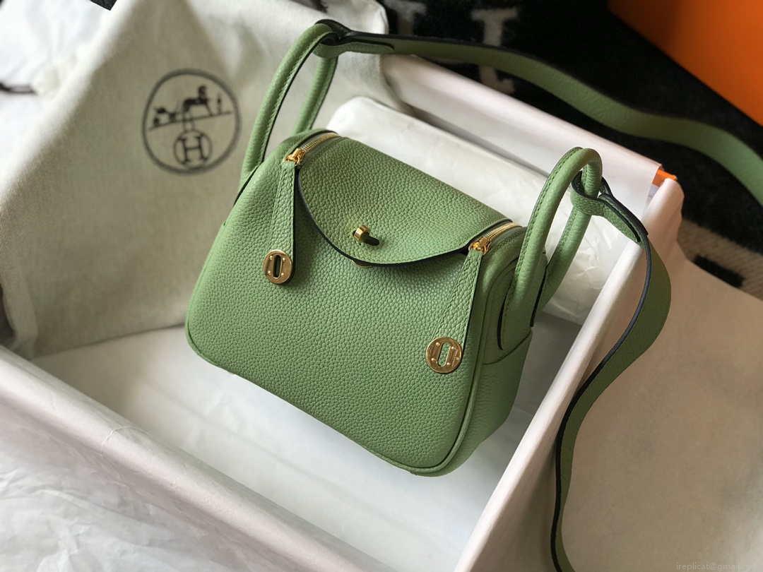 Hermes H079086CK18 Lindy Mini Bag 19cm Semi-manual H231904