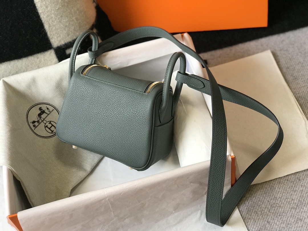 Hermes H079086CK18 Lindy Mini Bag 19cm Semi-manual H231905