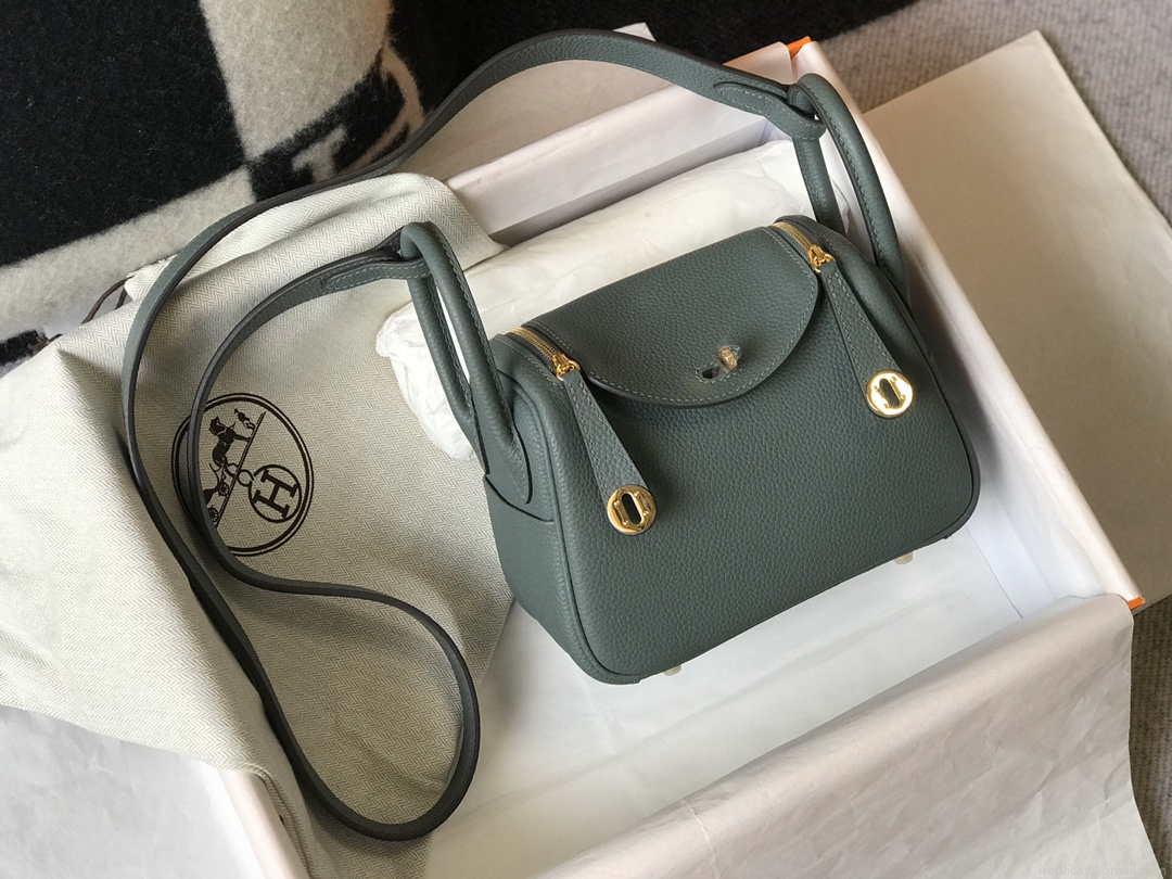 Hermes H079086CK18 Lindy Mini Bag 19cm Semi-manual H231905