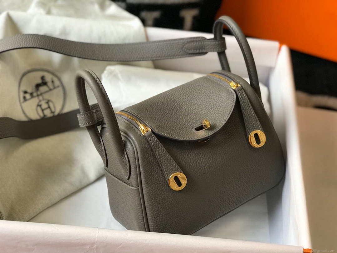 Hermes H079086CK18 Lindy Mini Bag 19cm Semi-manual H231907