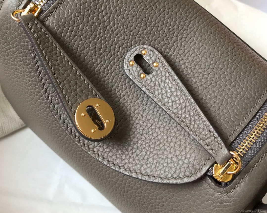 Hermes H079086CK18 Lindy Mini Bag 19cm Semi-manual H231907