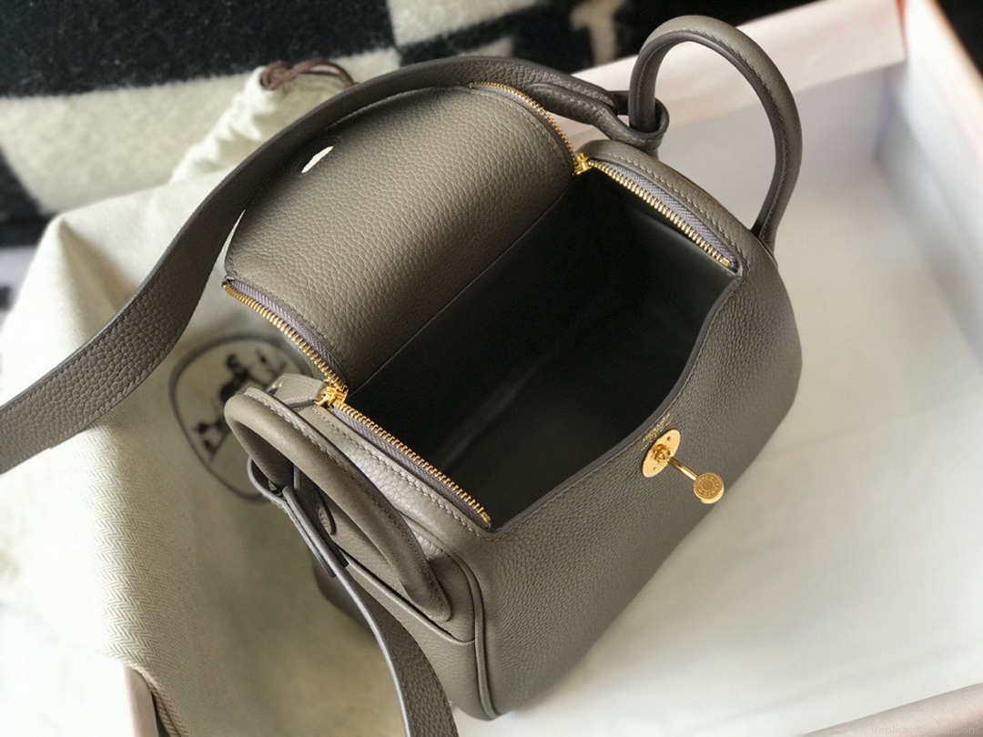 Hermes H079086CK18 Lindy Mini Bag 19cm Semi-manual H231907