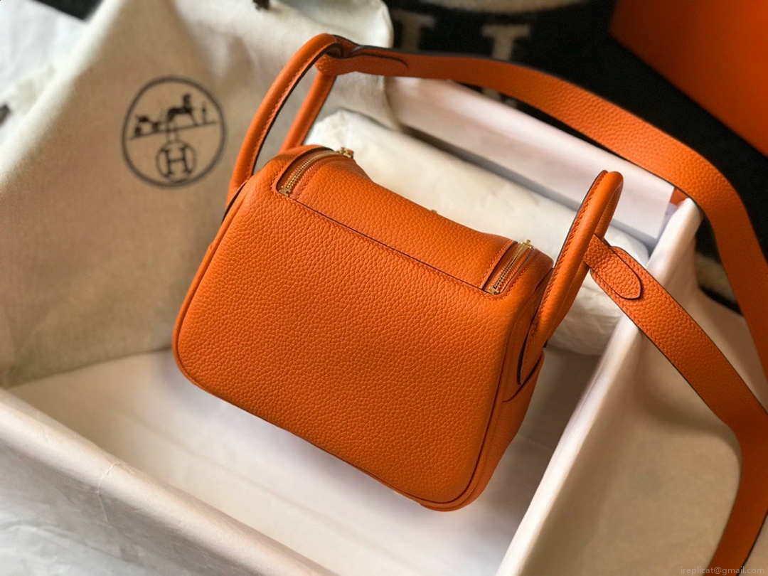 Hermes H079086CK18 Lindy Mini Bag 19cm Semi-manual H231908