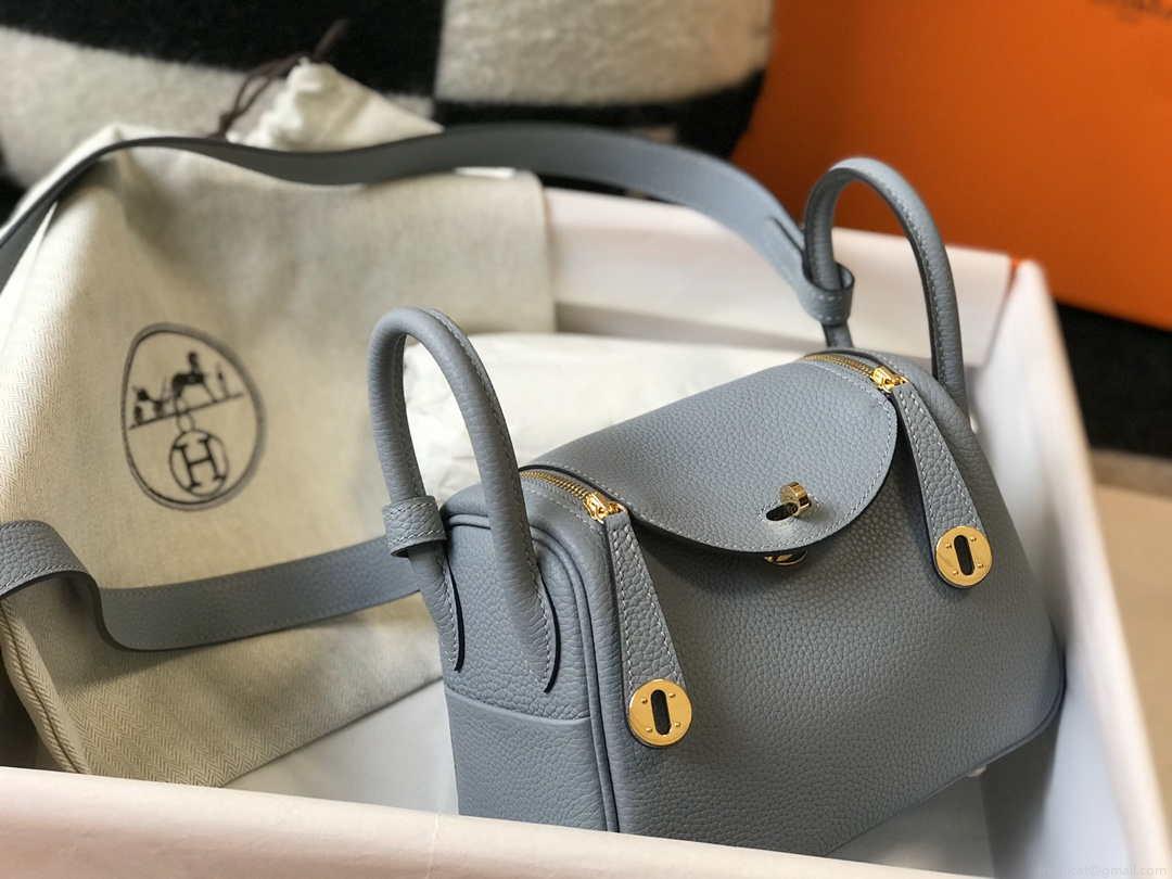 Hermes H079086CK18 Lindy Mini Bag 19cm Semi-manual H231909