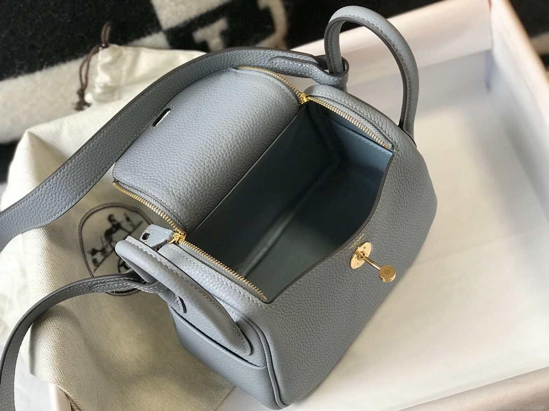Hermes H079086CK18 Lindy Mini Bag 19cm Semi-manual H231909