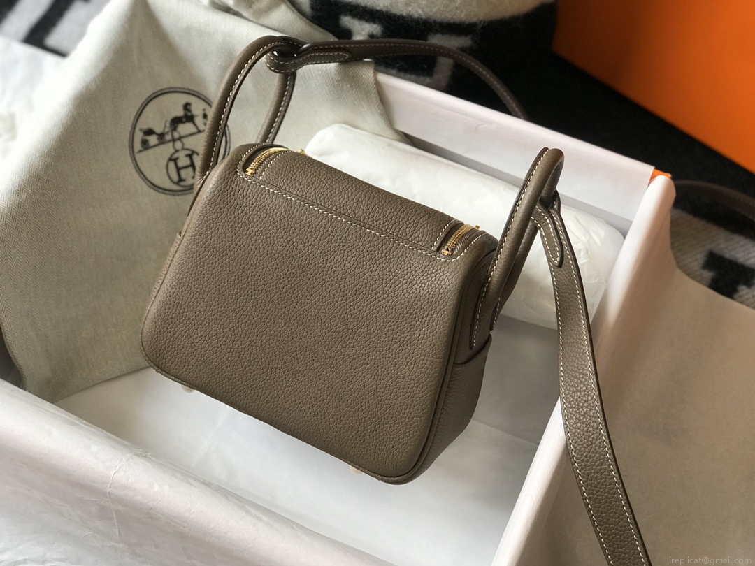 Hermes H079086CK18 Lindy Mini Bag 19cm Semi-manual H231911