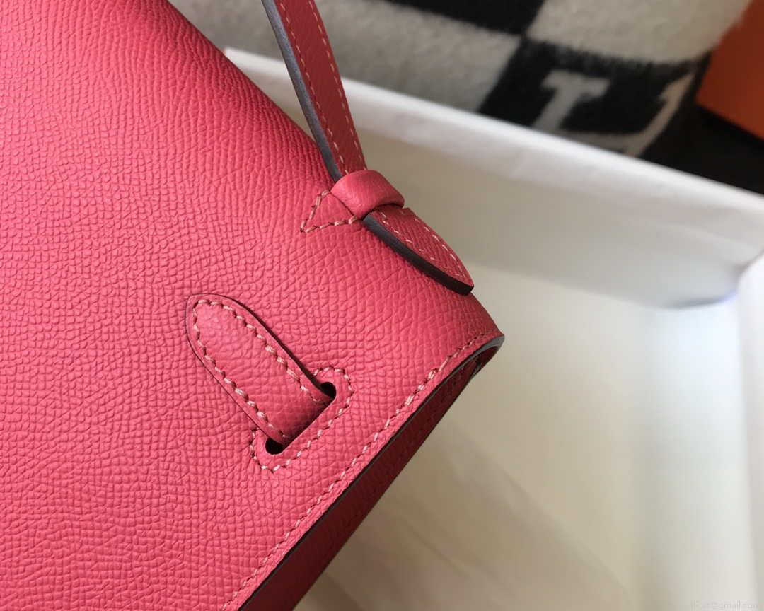 Hermes Mini Kelly Pouchette H230225 Epsom Leather Elipstick powder