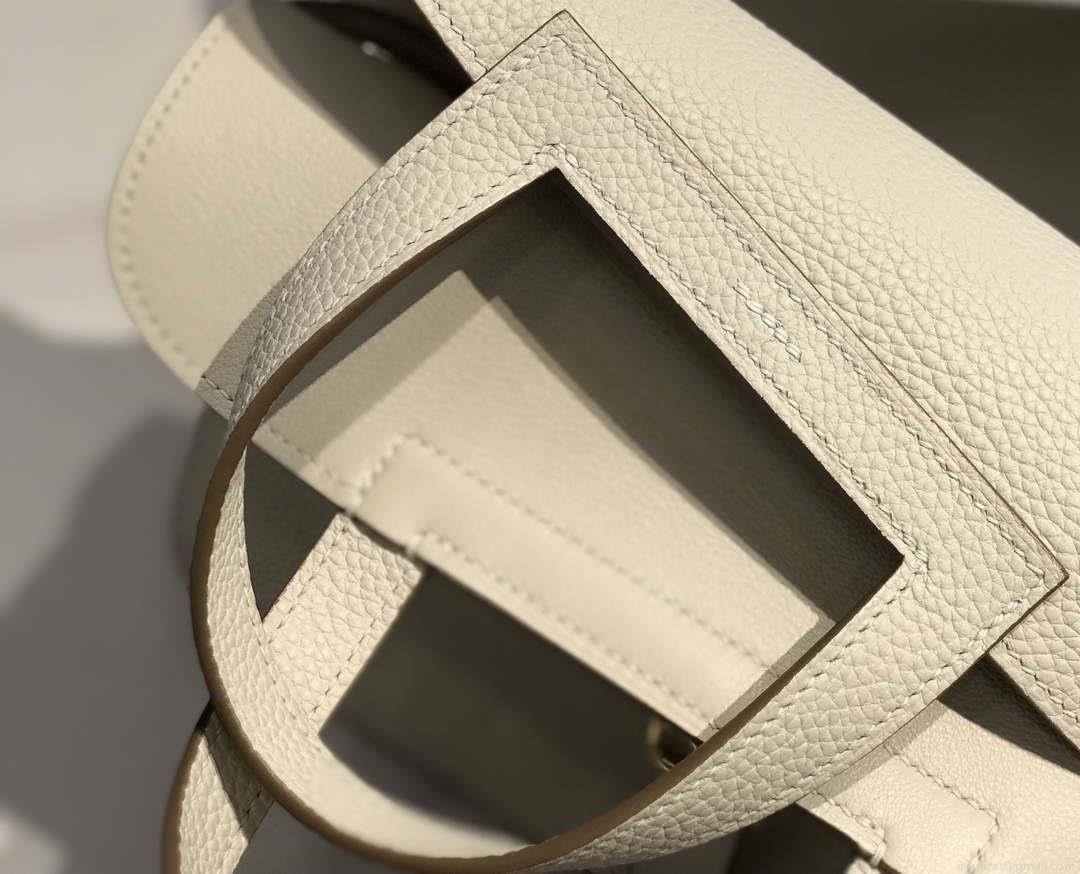 Hermes halzan clemence stamp B Gold H98812