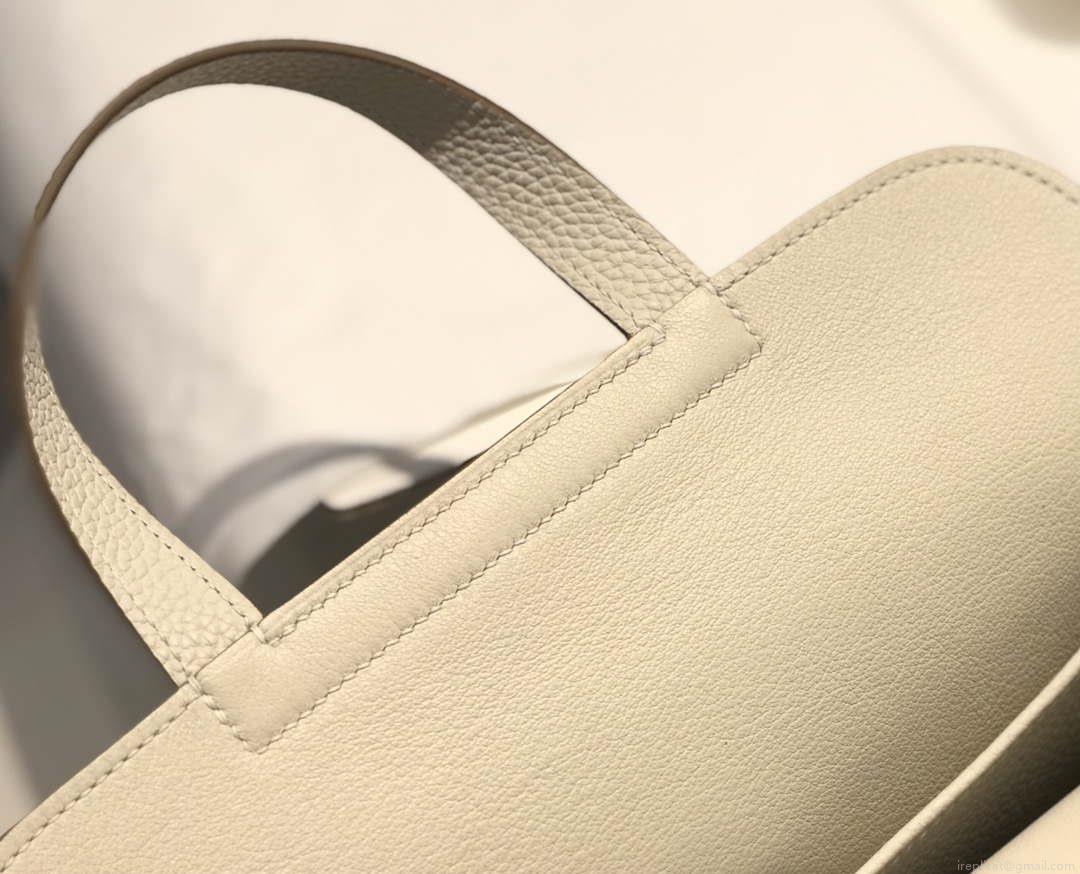 Hermes halzan clemence stamp B Gold H98812