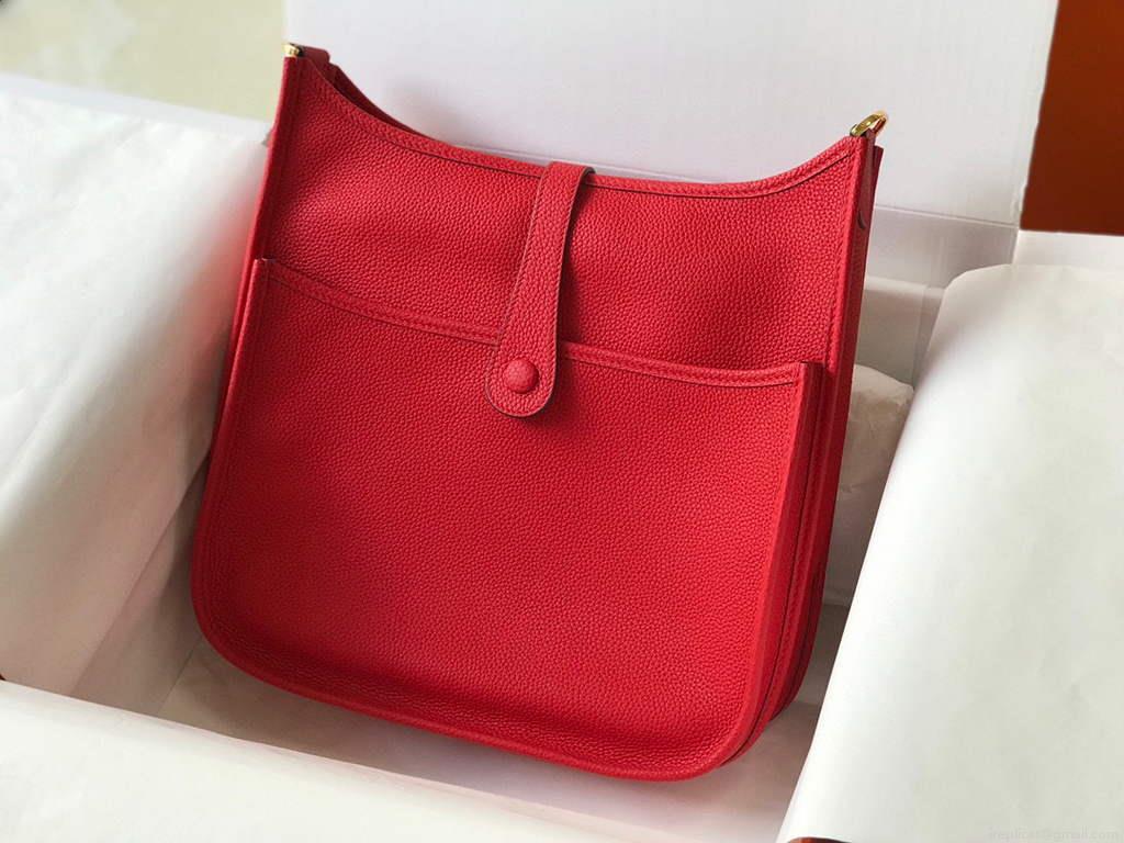 Hermes Evelyne III 29 bag Designer Hermes Shoulder Bag 203869 Red