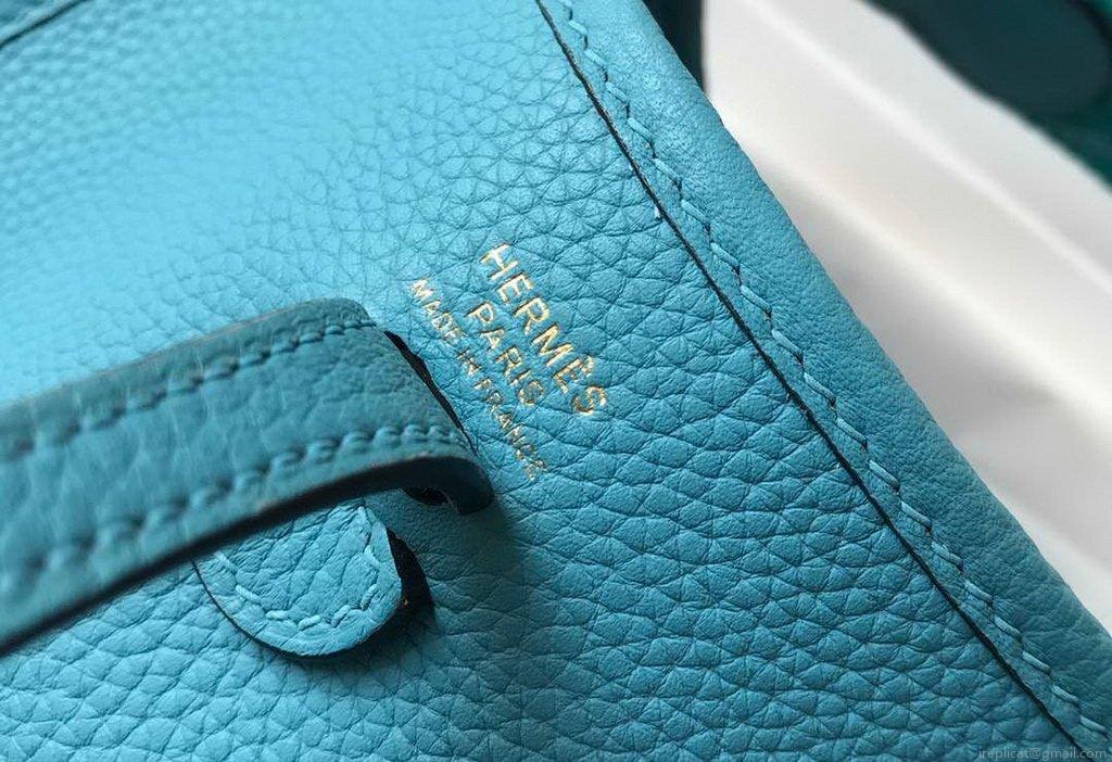 Hermes Evelyne Bag Designer Hermes Mini Crossbody Bag 20381 Gold Blue