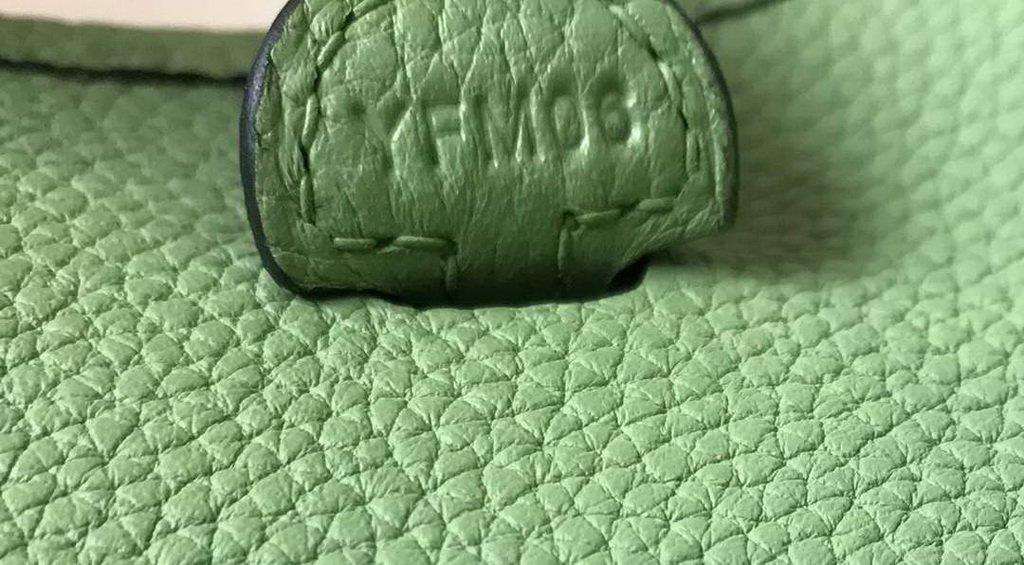 Hermes Evelyne Bag Designer Hermes Mini Crossbody Bag 20393 Gold Buckle Light Green