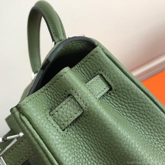 Hermes Kelly Danse 20311 Designer Tote Shoulder Strap Bag Green