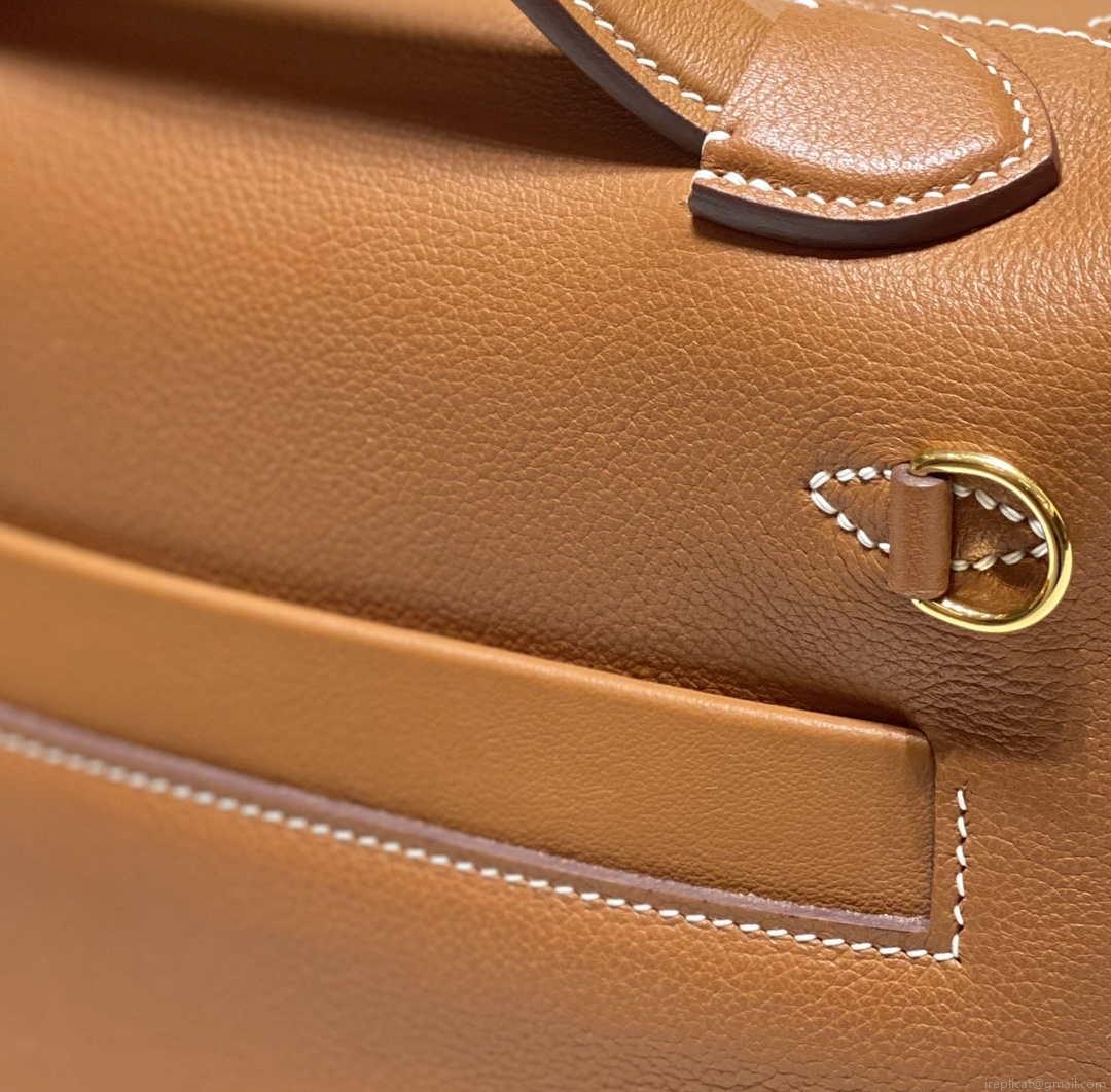 Hermes Mini 2424 Leather 21cm H230262 Brown