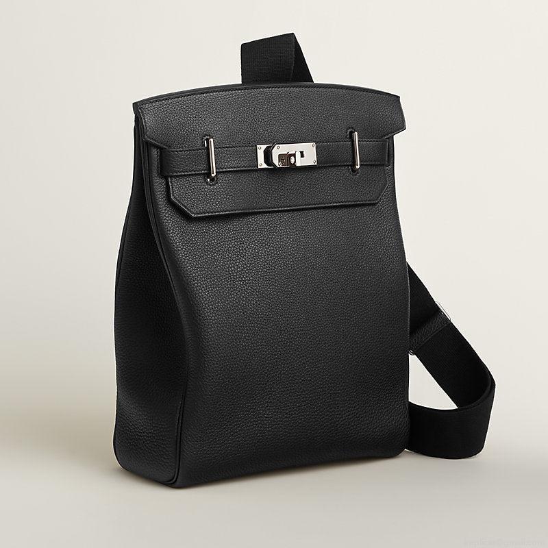 Hermes H083591CK89 Hac a Dos GM backpack Black