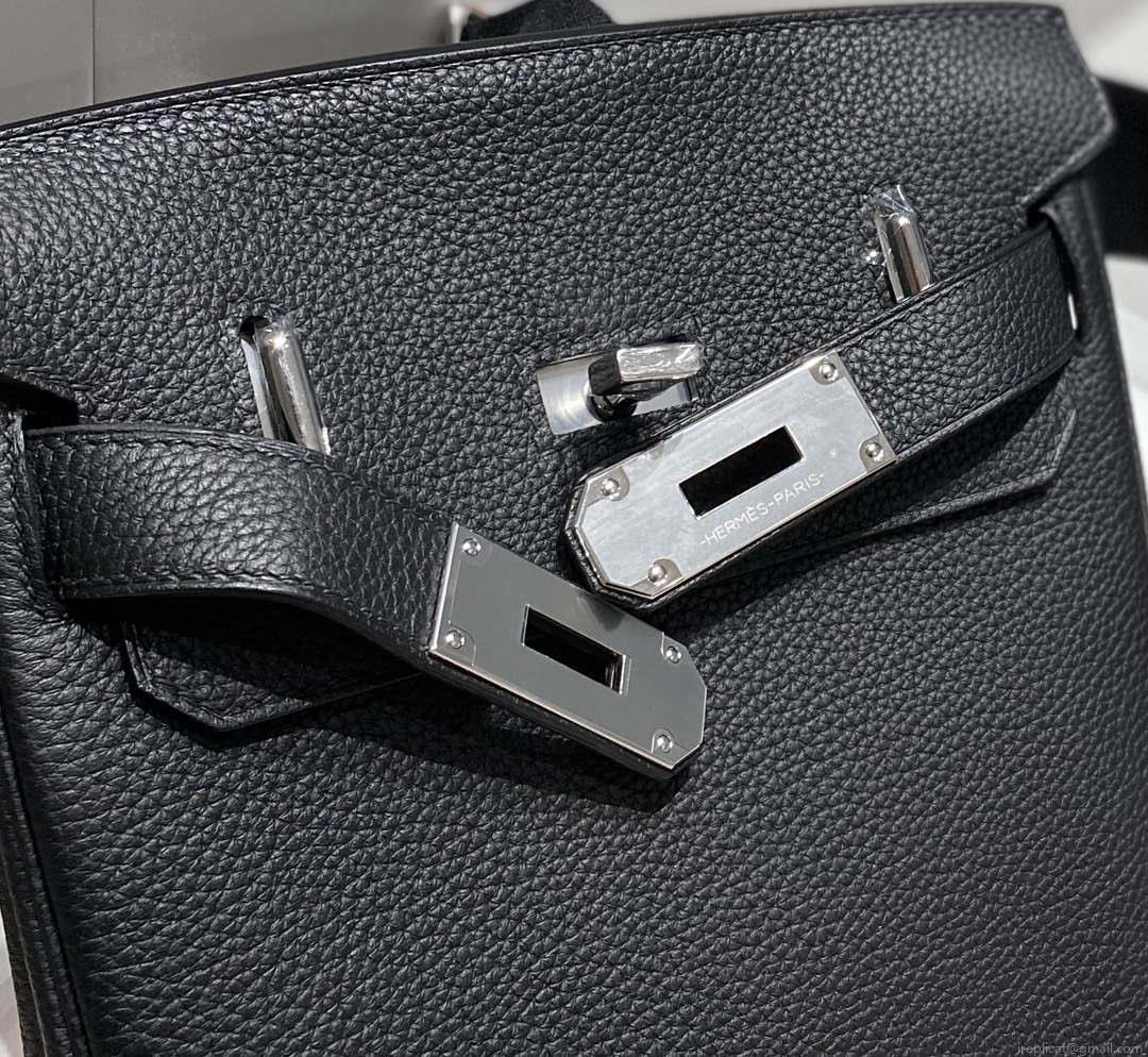 Hermes H083591CK89 Hac a Dos GM backpack Black