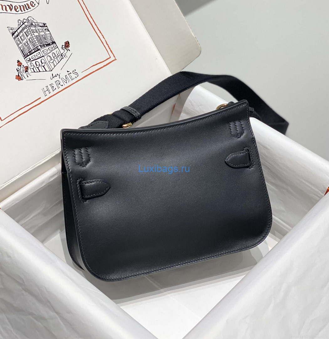 Hermes 316413 Jyspiere Leather Hermes bags Black H900914