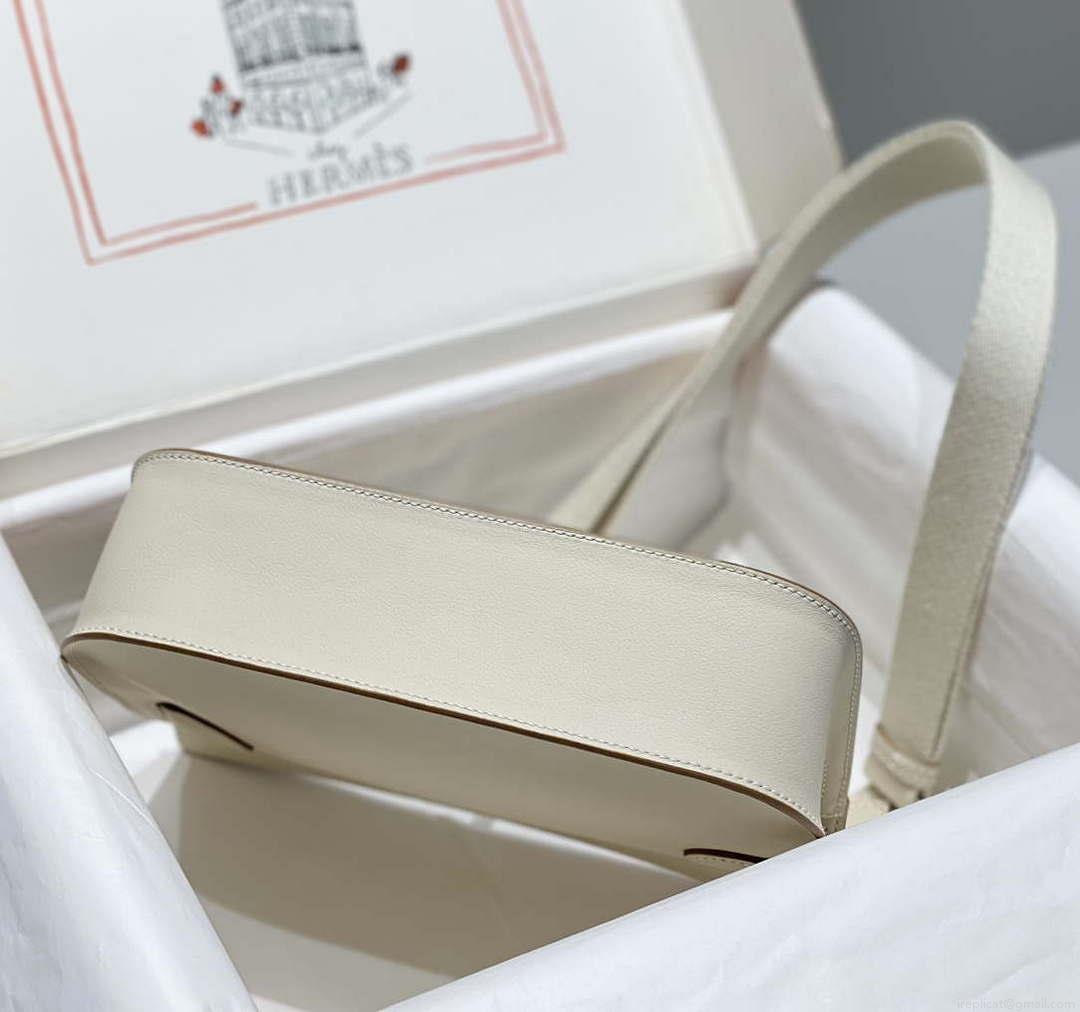 Hermes 316413 Jyspiere Leather Hermes bags White H900917
