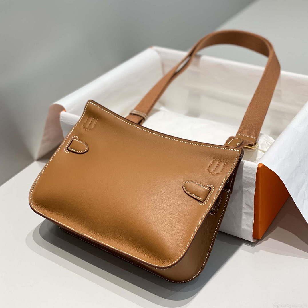 Hermes 316413 Jyspiere Leather Hermes bags Brown H900921