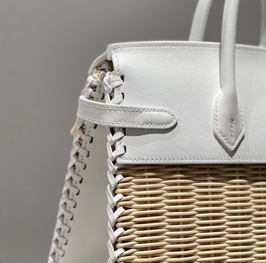 Hermes Picnic Sellier Birkin 25 Barenia Palladium Hardware H21800