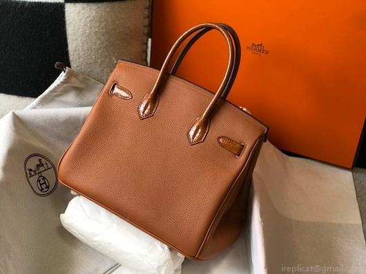 Hermes Birkin Handbags Designer Hermes Tote Bag Togo Leather 28326