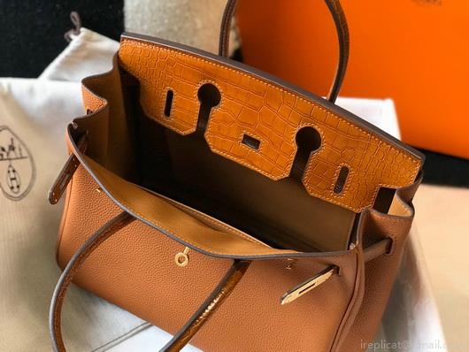 Hermes Birkin Handbags Designer Hermes Tote Bag Togo Leather 28326