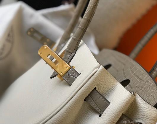 Hermes Birkin Handbags Designer Hermes Tote Bag Togo Leather 28327