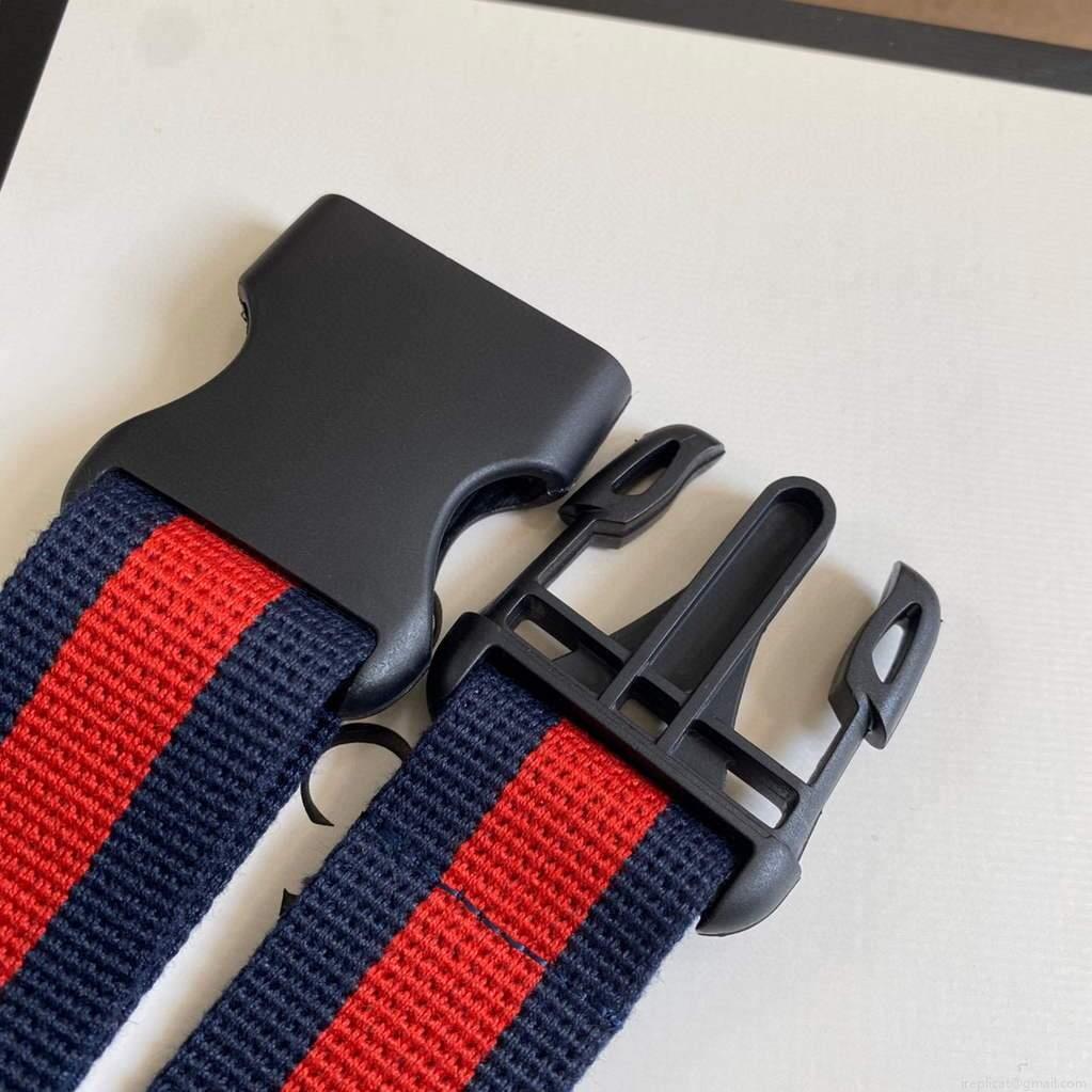 Gucci 598113 Ophidia GG Black Belt Bag