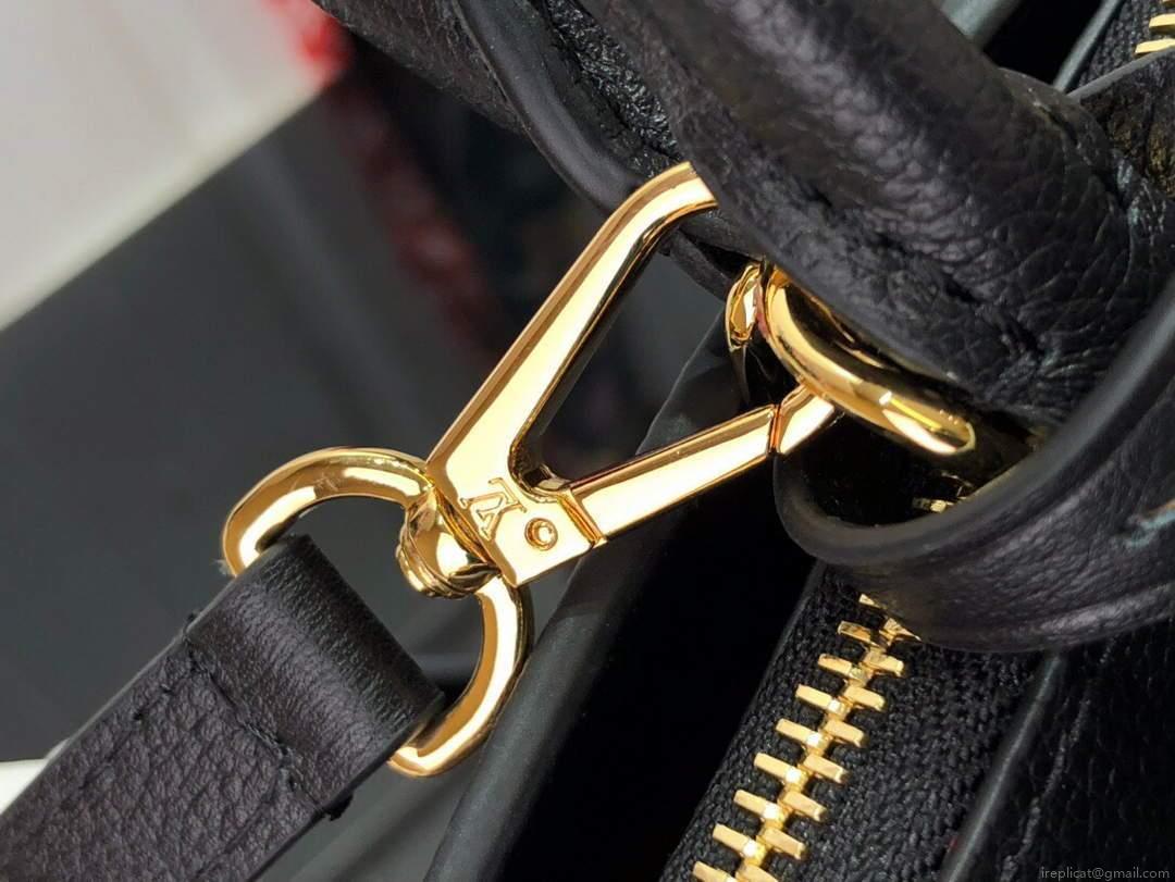 LV M45811 Louis Vuitton Grand Palais Monogram Tote Bag Black M45833