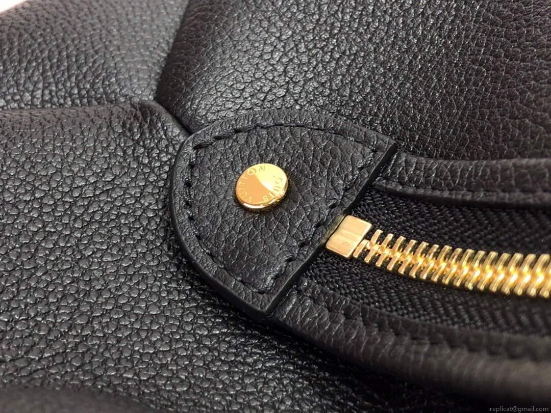 LV M45811 Louis Vuitton Grand Palais Monogram Tote Bag Black M45833