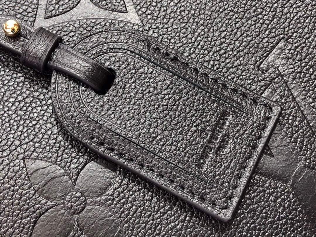 LV M45811 Louis Vuitton Grand Palais Monogram Tote Bag Black M45833