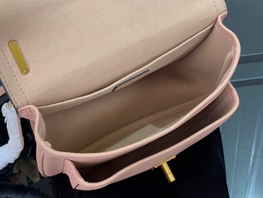 LV M57071 Louis Vuitton M57073 Lockme Chain Bag Pink