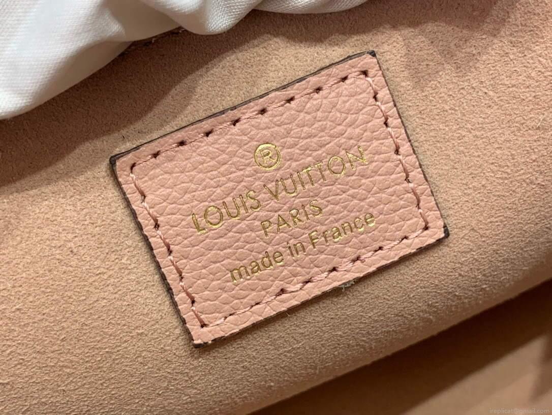 LV M57071 Louis Vuitton M57073 Lockme Chain Bag Pink