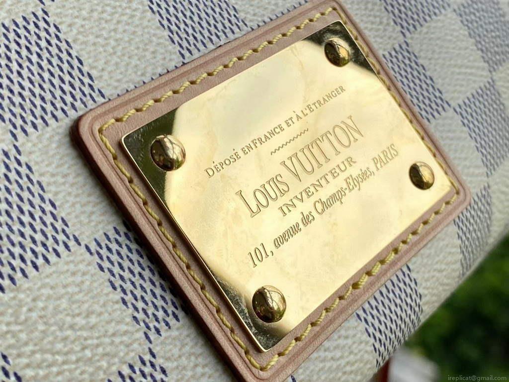 LV N55214 Louis Vuitton M95567 EVA Shoulder Bag N55213 Damier Azur Canvas