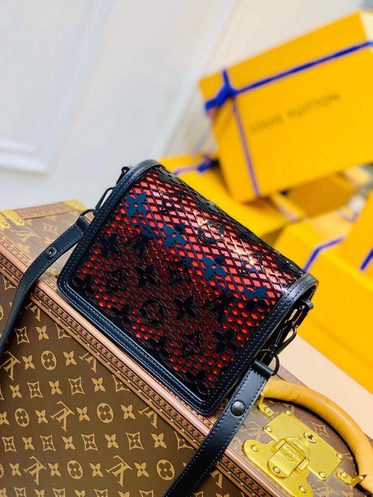 LV M20359 Louis Vuitton Mini Dauphine Handbag Black